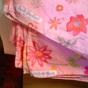 Fresh Produce  2 pcs. 2 outfits. swimsuit wrap & head scarf. Wrap skirt & top.